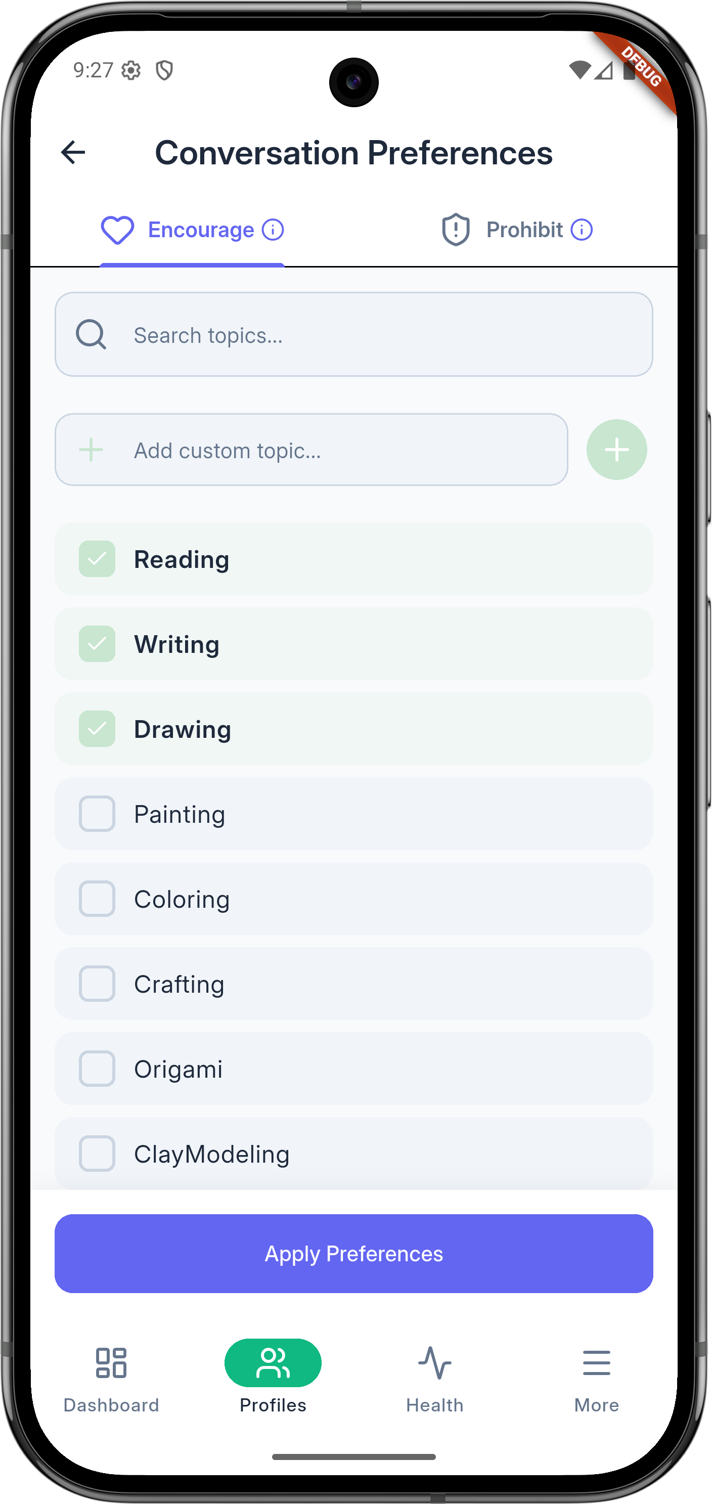 Parent App Screenshot 3